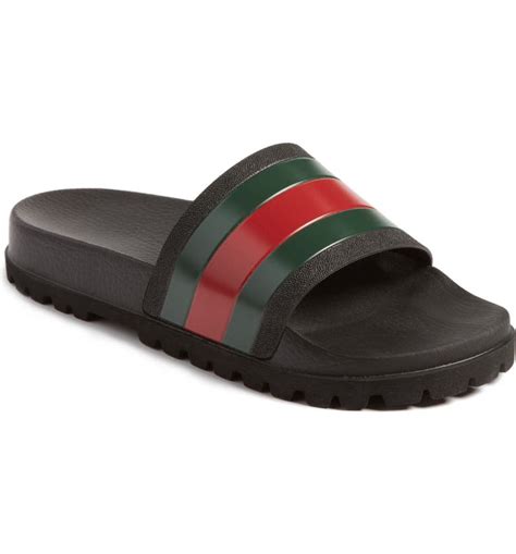 mens gucci slides size 11|gucci men's slides nordstrom.